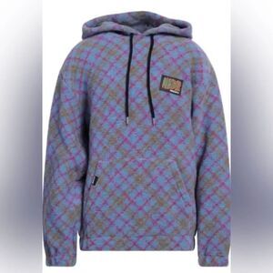 Pasdemer Design Polar Fleece Light Purple Patch on front Made in Italy